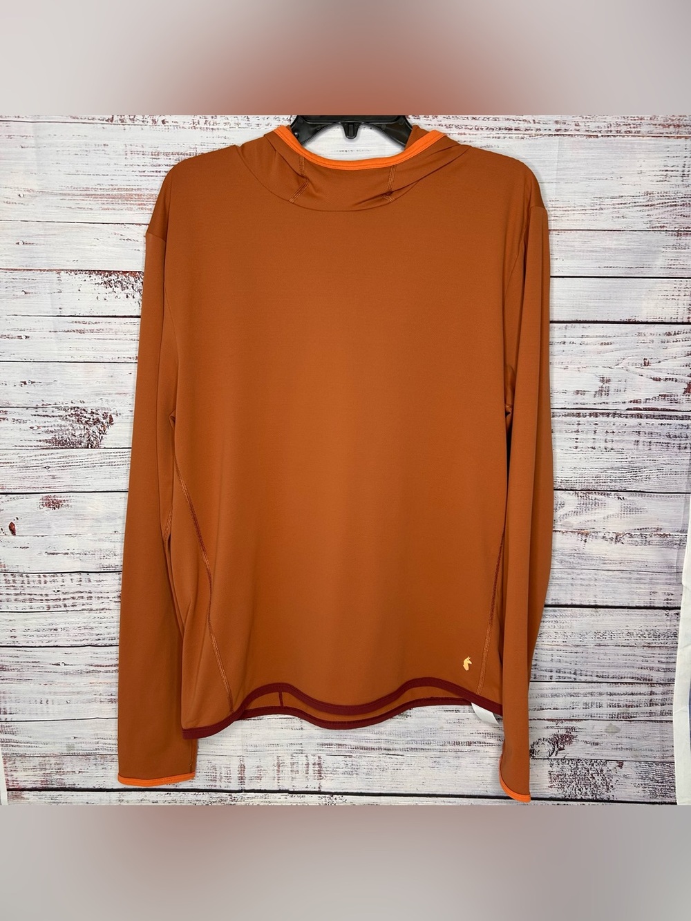 Cotopaxi Sombra Sun Orange Pullover Hoodie Mens Size Medium A15